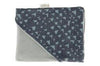 Badcape / Wikkelcape Claudy Hearts Denim (75 cm x 75 cm) - Little Fashion Addict