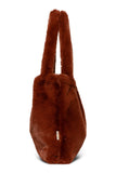 Little Fashion Addict - Studio Noos - Faux Fur Mom Bag - Kleur: Cacao- Verkrijgbaar bij Littlefashionaddict.com