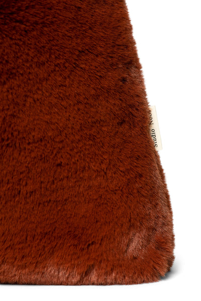 Little Fashion Addict - Studio Noos - Faux Fur Mom Bag - Kleur: Cacao- Verkrijgbaar bij Littlefashionaddict.com