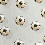 Snurk - Fussball Grey Shorts Kids - Voor jongens en meisjes - Beschikbaar vanaf maat 92 tot 164 - Verkrijgbaar bij Littlefashionaddict.com