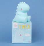 Little Fashion Addict - A Little Lovely Company - T-rex lampje blauw - Verpakking