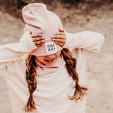 Little Fashion Addict - AAI AAI - Beanie/Muts RIB - Pink - Verkrijgbaar bij Littlefashionaddict.com