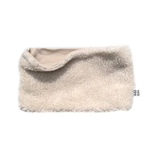 Little Fashion Addict - AAI AAI - Teddy Sjaal - Cream - Verkrijgbaar bij Littlefashionaddict.com