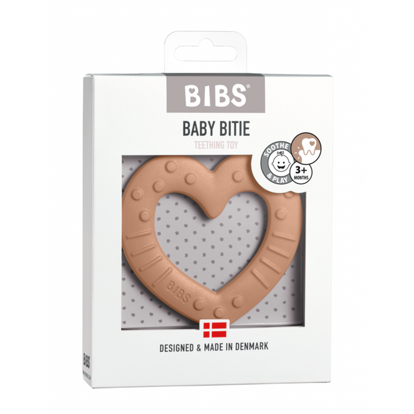 Little Fashion Addict - BIBS - Bijtring - BABY Bitie Heart Peach