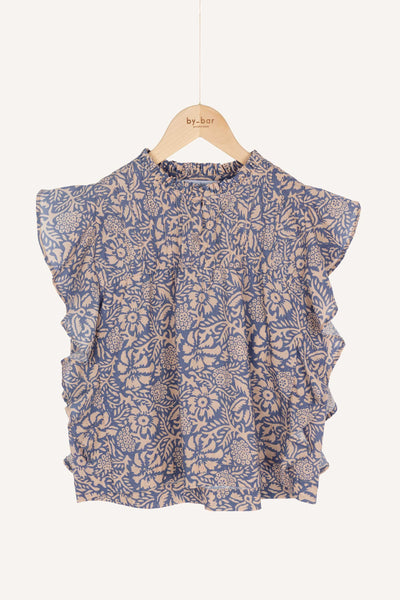 Kledingmerk: By-Bar - Girls fashion brand - Girls Danee Mumbai Blouse - Van 4 tot 12 jaar beschikbaar bij littlefashionaddict.com