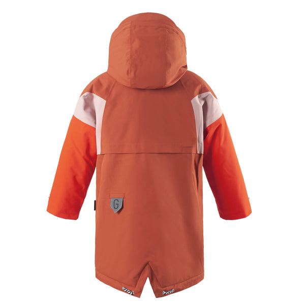 Gosoaky – Winterjas City Fox - Rust multi - Girls & Boys fashion - Voor jongens en meisjes - Beschikbaar vanaf maat 86 tot en met 164 - Verkrijgbaar bij Little Fashion Addict