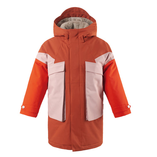 Gosoaky – Winterjas City Fox - Rust multi - Girls & Boys fashion - Voor jongens en meisjes - Beschikbaar vanaf maat 86 tot en met 164 - Verkrijgbaar bij Little Fashion Addict