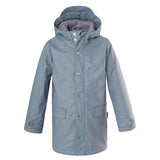 Littlefashionaddict - Gosoaky Lazy Geese - Regenjas voor jongens en meisjes - Kleur: Stormy Sea Grey - Vanaf maat 86 tot maat 152 - Meisjes & Jongensmode - Verkrijgbaar bij Littlefashionaddict.com