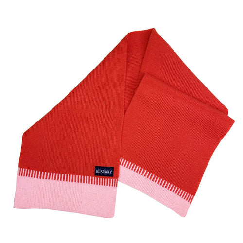 Gosoaky – Sjaal Little Dragon - 2 kleuren: Tangerine Tango Red – Girls & Boys Fashion - Verkrijgbaar bij Little Fashion Addict