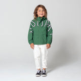 Littlefashionaddict - Gosoaky The Lion - Korte groene jas met kap voor jongens en meisjes - Vanaf maat 86 tot maat 152 - Meisjes & Jongensmode - Verkrijgbaar bij Littlefashionaddict.com