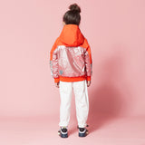 Gosoaky – Regenjas The Lobster - Scarlet Ibis Red – Girls & Boys Fashion – Beschikbaar vanaf maat 86 tot en met 164 - Verkrijgbaar bij littlefashionaddict.com