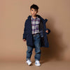 Gosoaky – Winterjas Tiger Eye in kleur: True Blue – Girls & Boys Fashion – Beschikbaar vanaf maat 86 tot en met 164 - Verkrijgbaar bij Little Fashion Addict