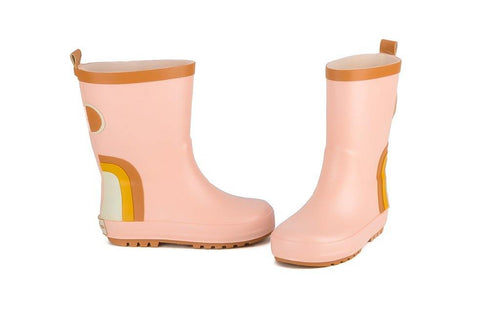Little Fashion Addict - Grech & co - Regenlaarzen Rainbow - Shell