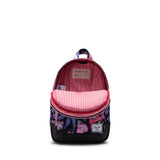 Herschel Rugzak Heritage Kids Blurry Floral / Black Crosshatch - Ideaal voor de kleuterklas - verkrijgbaar bij Little Fashion Addict