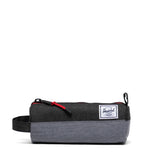 Herschel - Pennezak - Mid Grey  Crosshatch / Black Crosshatch - Verkrijgbaar bij Little Fashion Addict