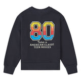 Hundred Pieces – Teen Movies Organic Cotton Sweatshirt – Black- Boys fashion - Beschikbaar vanaf 4 jaar tot 10 jaar - Verkrijgbaar bij Little Fashion Addict