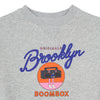 Hundred Pieces - Brooklyn Sweatshirt Dress Heather Grey - Girlsfashion - Beschikbaar vanaf 4 jaar tot 10 jaar - Verkrijgbaar bij Little Fashion Addict