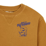Hundred Pieces - Brown - Outsider Sweatshirt - Jongensmode - Herfst- en Wintercollectie 2022 - Kleur: Brown - Verkrijgbaar bij Littlefashionaddict.com vanaf 4 jaar tot 12 jaar