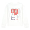 Hundred Pieces - Off white - Longsleeve T-shirt 'It comes in Waves' - Meisjesmode - Herfst- en Wintercollectie 2022 - Kleur: gebroken wit - Verkrijgbaar bij Littlefashionaddict.com vanaf 4 jaar tot 12 jaar