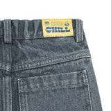 Hundred Pieces - Dark Grey Straight Cut Jeans - Jongensmode - Herfst- en Wintercollectie 2022 - Kleur: Donkergrijs - Verkrijgbaar bij Littlefashionaddict.com vanaf 4 jaar tot 12 jaar