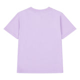 Hundred Pieces - Organic Cotton Holiday Club Girl T-shirt - Kleur: Lichtpaars - Meisjesmode - Zomercollectie 2023 - Verkrijgbaar bij Littlefashionaddict.com