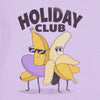 Hundred Pieces - Organic Cotton Holiday Club Girl T-shirt - Kleur: Lichtpaars - Meisjesmode - Zomercollectie 2023 - Verkrijgbaar bij Littlefashionaddict.com