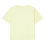 Hundred Pieces - Organic Cotton Holiday Club T-shirt - Kleur: Lichtgeel - T-shirt voor jongens - Jongensmode - Zomercollectie 2023 - Verkrijgbaar bij Littlefashionaddict.com
