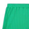 Hundred Pieces - Organic Cotton Ribbed Shorts voor meisjes - Kleur: Groen - Meisjesmode - Zomercollectie 2023 - Verkrijgbaar bij Littlefashionaddict.com