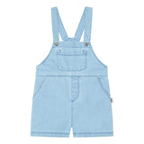 Hundred Pieces - Denim Overalls - Lichtblauwe jeans playsuit voor meisjes - Meisjesmode - Zomercollectie 2023 - Verkrijgbaar bij Littlefashionaddict.com