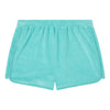 Hundred Pieces - Organic Terry Cloth Shorts voor meisjes - Kleur: Turquoise - Meisjesmode - Zomercollectie 2023 - Verkrijgbaar bij Littlefashionaddict.com