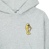 Hundred Pieces - Organic Cotton Shobu Skate Hoodie - Kleur: Lichtgrijs - Sweater met kap voor jongens - Zomercollectie 2023 - Jongensmode - Verkrijgbaar bij Littlefashionaddict.com
