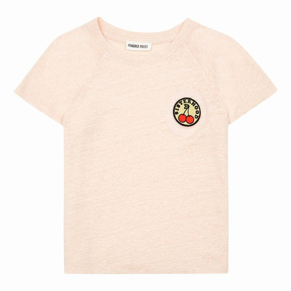 Little Fashion Addict - Hundred Pieces Linnen T-shirt met kersen