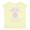 Hundred Pieces - Tank Top - Meisjesmode - Zomercollectie 2022 - Kleur: Lemon Yellow met vintage print 'Solar Soul Kids' - Verkrijgbaar bij Littlefashionaddict.com