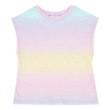 Hundred Pieces - Tank Top - Meisjesmode - Zomercollectie 2022 - Kleur: Roze met Tie-dye print - Verkrijgbaar bij Littlefashionaddict.com
