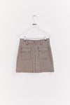 INDEE - Belgische modemerk - Kazac skirt in Rosewood - verkrijgbaar bij littlefashionaddict.com