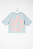 INDEE - Belgisch modemerk - Las Vegas Square T-shirt Blue - Fashion for Girls - verkrijgbaar bij littlefashionaddict.com
