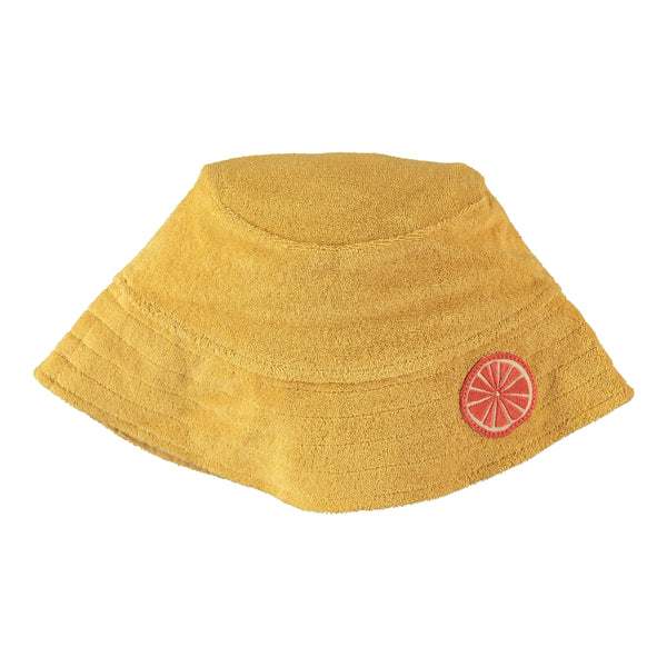Letter To The World - LLTW Bucket Hat Marigold - Geel zonnehoedje voor meisjes - Zomercollectie 2023 - Verkrijgbaar bij Littlefashionaddict.com