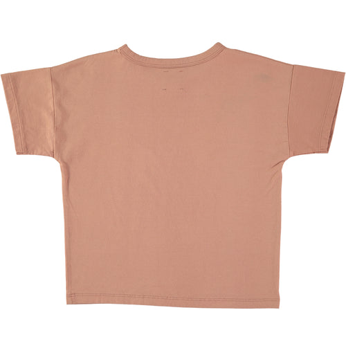 Letter To The World - Persesus T-shirt - Donkerroze t-shirt voor meisjes met print van bloemen - Zomercollectie 2023 - Verkrijgbaar bij Littlefashionaddict.com