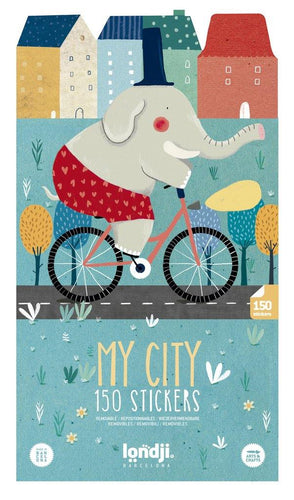 Little Fashion Addict - Londji - Stickers - My City