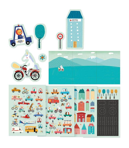 Little Fashion Addict - Londji - Stickers - My City