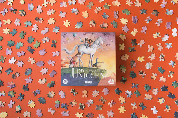 Londji - Puzzel 350 stukken - My Unicorn - Voor jong en oud vanaf 8 jaar - Verkrijgbaar bij Littlefashionaddict.com