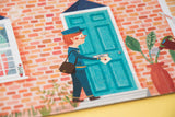 Londji  Kinderpuzzel - Puzzel 36 stukken - Welcome to my home - Voor kids vanaf 3 jaar - Verkrijgbaar bij Littlefashionaddict.com
