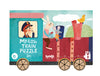 Londji Kinderpuzzel - Set van 10 puzzels met 3 stukken - Inlegpuzzel My littel Train Puzzle - Voor kids vanaf 3 jaar - Verkrijgbaar bij Littlefashionaddict.com