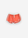 Little Fashion Addict - Maison Tadaboum – Amandito Short - Rode short voor meisjes en jongens - Meisjes- en jongensmode - Collectie: Bistrot Tadaboum - verkrijgbaar bij Littlefashionaddict.com