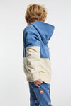 Littlefashionaddict.com - Maison Tadaboum - Celine Hoodie - Sweater met kap - kleuren: crème en lichtblauw voor jongens & meisjes - Beschikbaar vanaf 2 jaar tot en met 8 jaar bij Littlefashionaddict.com