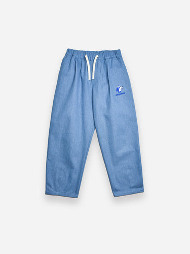 Littlefashionaddict.com - Maison Tadaboum - Celio Trousers Woven - Meisjesmode - Lichtblauwe broek - Beschikbaar vanaf 2 jaar tot en met 8 jaar bij Littlefashionaddict.com