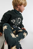 Littlefashionaddict.com - Maison Tadaboum - Daniela Sweatshirt - Donkergroen - Sweater voor jongens & meisjes - Beschikbaar vanaf 2 jaar tot en met 8 jaar bij Littlefashionaddict.com