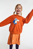 Littlefashionaddict.com - Maison Tadaboum - Jacky Sweatshirt - Apricot - Sweater voor jongens & meisjes - Beschikbaar vanaf 2 jaar tot en met 8 jaar bij Littlefashionaddict.com
