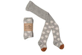 Little Fashion Addict - Mama's Feet - Broekkousen polka dot grey