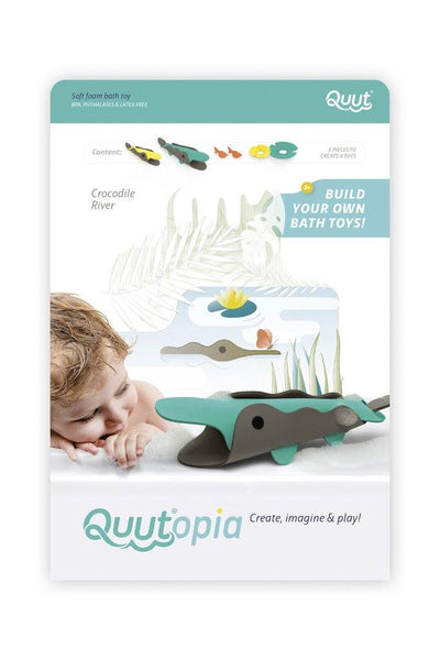 Little Fashion Addict - Quutopia - 3D-Badpuzzel Crocodile River